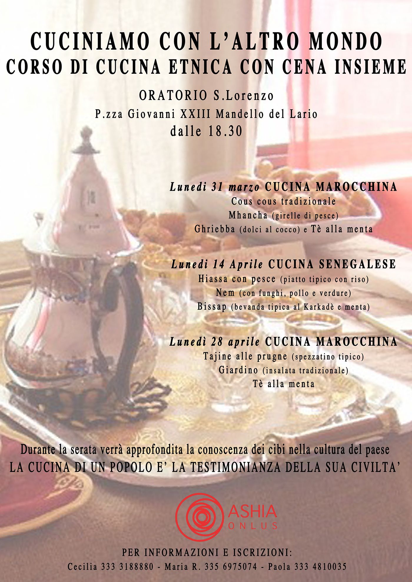 Cuciniamo con l’altro mondo